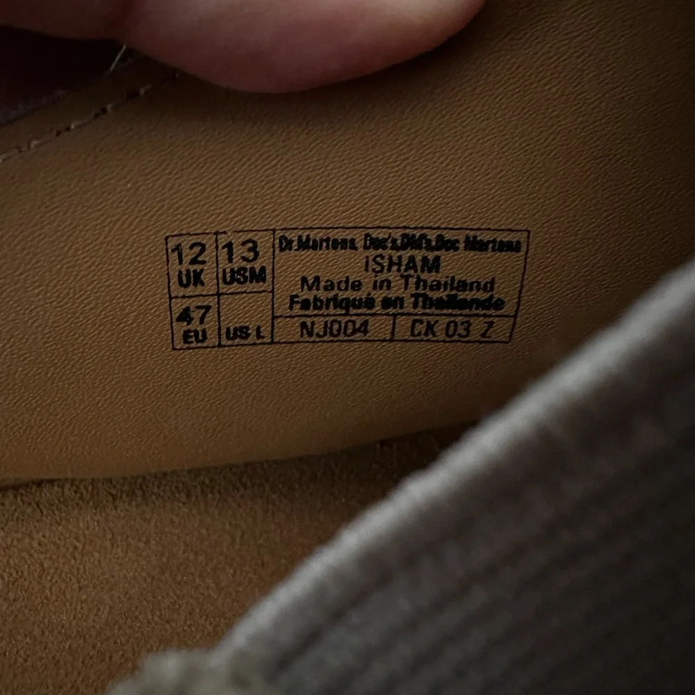 Dr. Martens Isham Charles Stead Suede Mules Slip On Shoes Casual Doc Men’s Sizes